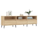 vidaXL Comodă TV, stejar sonoma, 150x30x44,5 cm, lemn prelucrat vidaXL Comodă TV, stejar sonoma, 150x30x44,5 cm, lemn prelucrat