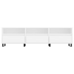 vidaXL Comodă TV, alb, 150x30x44,5 cm, lemn prelucrat vidaXL Comodă TV, alb, 150x30x44,5 cm, lemn prelucrat