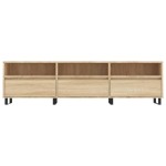 vidaXL Comodă TV, stejar sonoma, 150x30x44,5 cm, lemn prelucrat vidaXL Comodă TV, stejar sonoma, 150x30x44,5 cm, lemn prelucrat