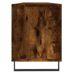vidaXL Comodă TV, stejar fumuriu, 150x30x44,5 cm, lemn prelucrat