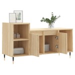 vidaXL Comodă TV, stejar sonoma, 100x35x55 cm, lemn prelucrat vidaXL Comodă TV, stejar sonoma, 100x35x55 cm, lemn prelucrat