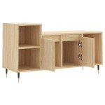 vidaXL Comodă TV, stejar sonoma, 100x35x55 cm, lemn prelucrat vidaXL Comodă TV, stejar sonoma, 100x35x55 cm, lemn prelucrat