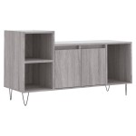 vidaXL Comodă TV, gri sonoma, 100x35x55 cm, lemn prelucrat vidaXL Comodă TV, gri sonoma, 100x35x55 cm, lemn prelucrat