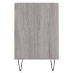 vidaXL Comodă TV, gri sonoma, 100x35x55 cm, lemn prelucrat vidaXL Comodă TV, gri sonoma, 100x35x55 cm, lemn prelucrat