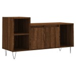 vidaXL Comodă TV, stejar maro, 100x35x55 cm, lemn prelucrat