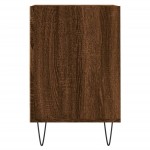 vidaXL Comodă TV, stejar maro, 100x35x55 cm, lemn prelucrat