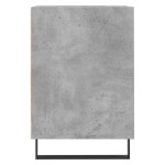 vidaXL Comodă TV, gri beton, 100x35x55 cm, lemn prelucrat vidaXL Comodă TV, gri beton, 100x35x55 cm, lemn prelucrat