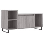vidaXL Comodă TV, gri sonoma, 100x35x55 cm, lemn prelucrat vidaXL Comodă TV, gri sonoma, 100x35x55 cm, lemn prelucrat