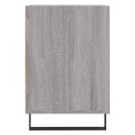 vidaXL Comodă TV, gri sonoma, 100x35x55 cm, lemn prelucrat vidaXL Comodă TV, gri sonoma, 100x35x55 cm, lemn prelucrat