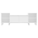 vidaXL Comodă TV, alb, 160x35x55 cm, lemn prelucrat vidaXL Comodă TV, alb, 160x35x55 cm, lemn prelucrat
