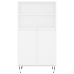 vidaXL Bufet înalt, alb, 60x36x110 cm, lemn prelucrat vidaXL Bufet înalt, alb, 60x36x110 cm, lemn prelucrat