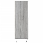vidaXL Dulap înalt, gri sonoma, 60x36x110 cm, lemn prelucrat