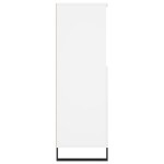 vidaXL Bufet înalt, alb, 60x36x110 cm, lemn prelucrat vidaXL Bufet înalt, alb, 60x36x110 cm, lemn prelucrat