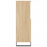 vidaXL Dulap înalt, stejar sonoma, 60x36x110 cm, lemn prelucrat