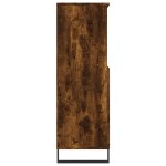 vidaXL Dulap înalt, stejar fumuriu, 60x36x110 cm, lemn prelucrat