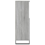 vidaXL Dulap înalt, gri sonoma, 60x36x110 cm, lemn prelucrat