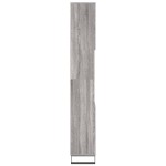 vidaXL Dulap de baie, gri sonoma, 30x30x190 cm, lemn prelucrat vidaXL Dulap de baie, gri sonoma, 30x30x190 cm, lemn prelucrat