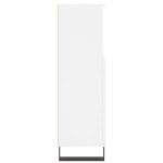 vidaXL Dulap de baie, alb, 30x30x100 cm, lemn prelucrat