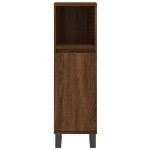 vidaXL Dulap de baie, stejar maro, 30x30x100 cm, lemn prelucrat vidaXL Dulap de baie, stejar maro, 30x30x100 cm, lemn prelucrat