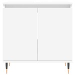 vidaXL Dulap de chiuvetă, alb, 58x33x60 cm, lemn prelucrat vidaXL Dulap de chiuvetă, alb, 58x33x60 cm, lemn prelucrat