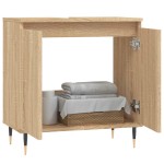 vidaXL Dulap de baie, stejar sonoma, 58x33x60 cm, lemn prelucrat vidaXL Dulap de baie, stejar sonoma, 58x33x60 cm, lemn prelucrat