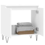 vidaXL Dulap de chiuvetă, alb, 58x33x60 cm, lemn prelucrat vidaXL Dulap de chiuvetă, alb, 58x33x60 cm, lemn prelucrat