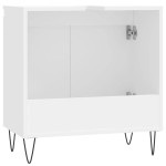vidaXL Dulap de chiuvetă, alb, 58x33x60 cm, lemn prelucrat vidaXL Dulap de chiuvetă, alb, 58x33x60 cm, lemn prelucrat
