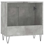 vidaXL Dulap de baie, gri beton, 58x33x60 cm, lemn prelucrat