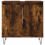 vidaXL Dulap de baie, stejar sonoma, 58x33x60 cm, lemn prelucrat vidaXL Dulap de baie, stejar sonoma, 58x33x60 cm, lemn prelucrat