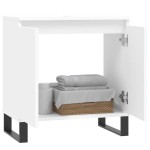 vidaXL Dulap de chiuvetă, alb, 58x33x60 cm, lemn prelucrat vidaXL Dulap de chiuvetă, alb, 58x33x60 cm, lemn prelucrat