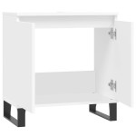 vidaXL Dulap de chiuvetă, alb, 58x33x60 cm, lemn prelucrat vidaXL Dulap de chiuvetă, alb, 58x33x60 cm, lemn prelucrat
