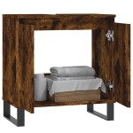 vidaXL Dulap de baie, stejar sonoma, 58x33x60 cm, lemn prelucrat vidaXL Dulap de baie, stejar sonoma, 58x33x60 cm, lemn prelucrat