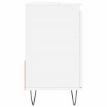 vidaXL Dulap de baie, alb, 65x33x60 cm, lemn prelucrat