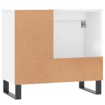 vidaXL Dulap de baie, alb, 65x33x60 cm, lemn prelucrat vidaXL Dulap de baie, alb, 65x33x60 cm, lemn prelucrat