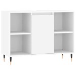vidaXL Dulap pentru baie, alb, 80x33x60 cm, lemn compozit vidaXL Dulap pentru baie, alb, 80x33x60 cm, lemn compozit