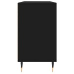 vidaXL Dulap pentru baie, negru, 80x33x60 cm, lemn compozit vidaXL Dulap pentru baie, negru, 80x33x60 cm, lemn compozit