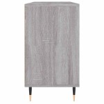 vidaXL Dulap pentru baie, gri sonoma, 80x33x60 cm, lemn compozit vidaXL Dulap pentru baie, gri sonoma, 80x33x60 cm, lemn compozit