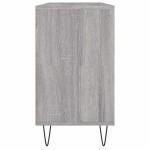 vidaXL Dulap pentru baie, gri sonoma, 80x33x60 cm, lemn compozit vidaXL Dulap pentru baie, gri sonoma, 80x33x60 cm, lemn compozit