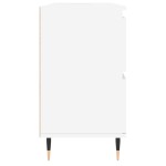 vidaXL Dulap pentru baie, alb, 80x33x60 cm, lemn compozit vidaXL Dulap pentru baie, alb, 80x33x60 cm, lemn compozit