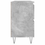 vidaXL Dulap pentru baie, gri beton, 80x33x60 cm, lemn compozit vidaXL Dulap pentru baie, gri beton, 80x33x60 cm, lemn compozit