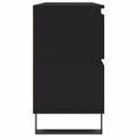 vidaXL Dulap pentru baie, negru, 80x33x60 cm, lemn compozit vidaXL Dulap pentru baie, negru, 80x33x60 cm, lemn compozit