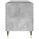 vidaXL Dulap pentru discuri gri beton, 121x38x48 cm, lemn prelucrat vidaXL Dulap pentru discuri gri beton, 121x38x48 cm, lemn prelucrat