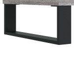vidaXL Dulap pentru discuri gri sonoma, 121x38x48 cm, lemn prelucrat vidaXL Dulap pentru discuri gri sonoma, 121x38x48 cm, lemn prelucrat