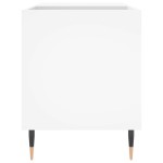 vidaXL Dulap de discuri, alb, 85x38x48 cm, lemn prelucrat