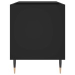 vidaXL Dulap pentru discuri, negru, 85x38x48 cm, lemn prelucrat vidaXL Dulap pentru discuri, negru, 85x38x48 cm, lemn prelucrat