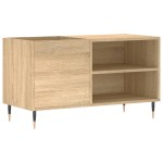 vidaXL Dulap pentru discuri stejar sonoma 85x38x48 cm lemn prelucrat vidaXL Dulap pentru discuri stejar sonoma 85x38x48 cm lemn prelucrat