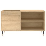 vidaXL Dulap pentru discuri stejar sonoma 85x38x48 cm lemn prelucrat vidaXL Dulap pentru discuri stejar sonoma 85x38x48 cm lemn prelucrat