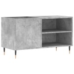 vidaXL Dulap de discuri, gri beton, 85x38x48 cm, lemn prelucrat