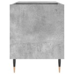 vidaXL Dulap de discuri, gri beton, 85x38x48 cm, lemn prelucrat