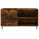 vidaXL Dulap pentru discuri stejar afumat 85x38x48 cm lemn prelucrat vidaXL Dulap pentru discuri stejar afumat 85x38x48 cm lemn prelucrat